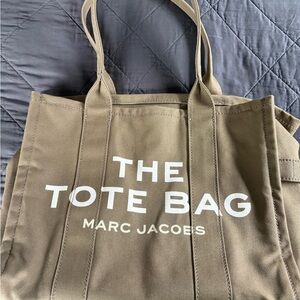 Marc Jacobs slate green Tote Bag